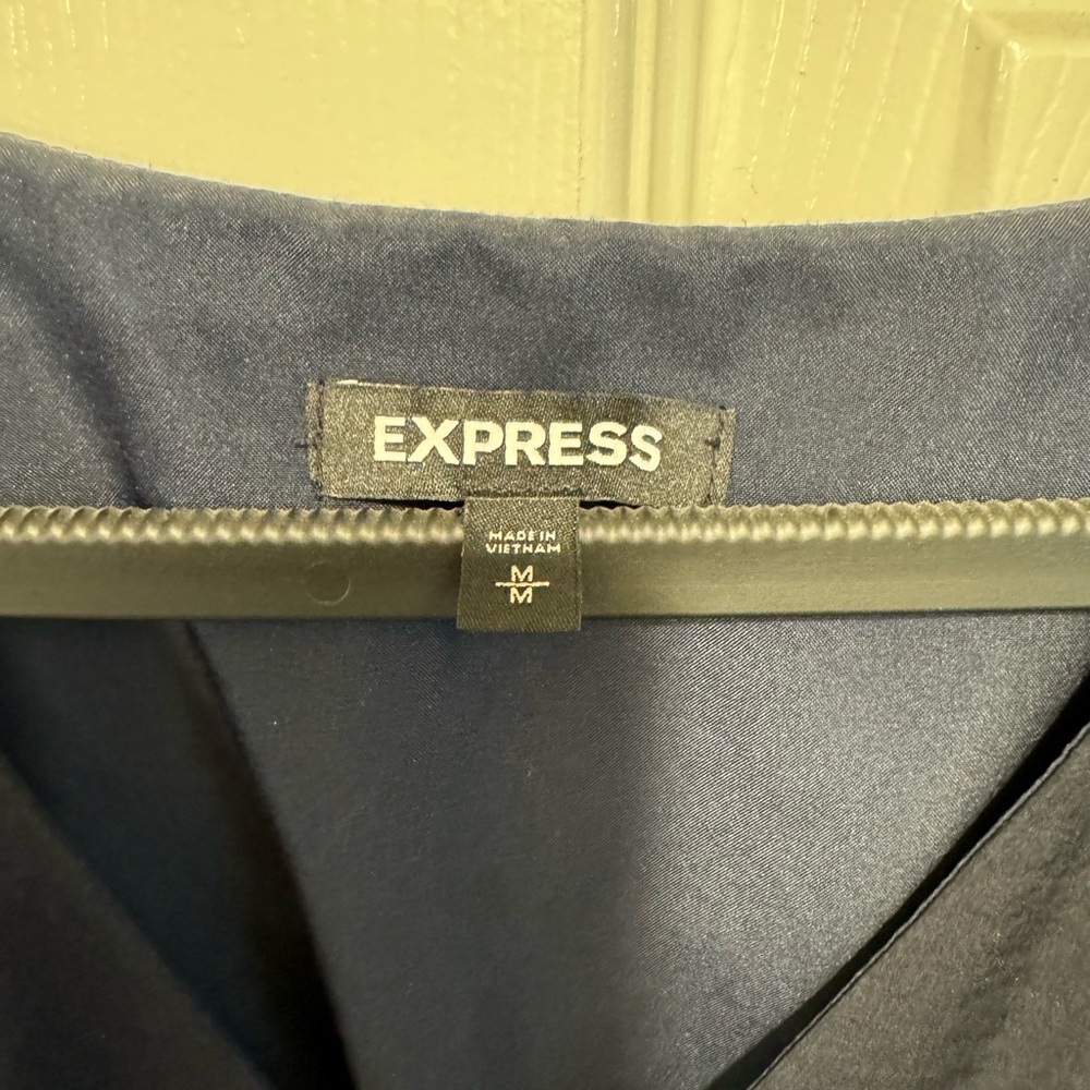 Navy blue mini dress